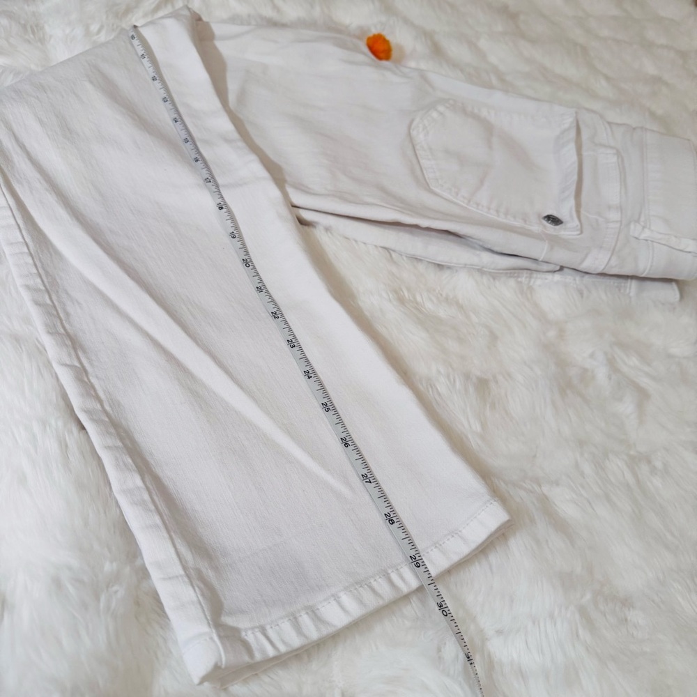 Democracy “Ab”solution White Straight Leg Jeans Sz 12 - Picture 5 of 7